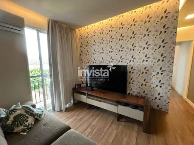 Apartamento com 2 Quartos à venda, 56m² no Encruzilhada, Santos