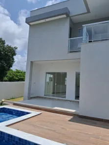 Casa de Condomínio com 4 Quartos para venda ou aluguel, 170m² no Catu de Abrantes (Abrantes), Camaçari