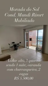Apartamento com 3 Quartos para alugar, 106m² no Aleixo, Manaus
