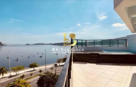 Cobertura com 4 Quartos para venda ou aluguel, 240m² no Charitas, Niterói