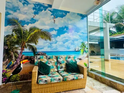 Casa com 6 Quartos para venda ou aluguel, 210m² no Balneário Praia do Pernambuco, Guarujá