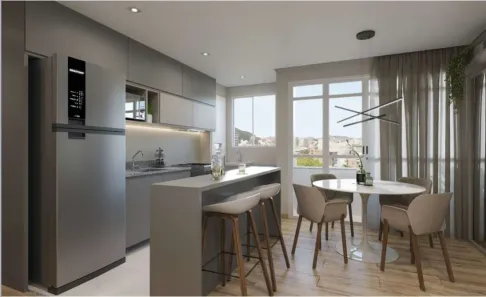 Apartamento com 2 Quartos à venda, 57m² no Caiçaras, Belo Horizonte