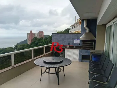 Cobertura com 4 Quartos à venda, 255m² no Balneário Mar Casado, Guarujá