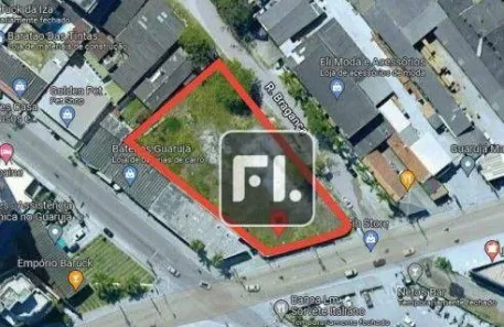 Lote/Terreno para alugar, 2243m² no Loteamento João Batista Julião, Guarujá