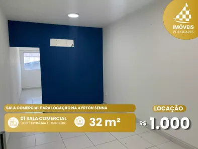 Sala Comercial para alugar, 32m² no Neópolis, Natal