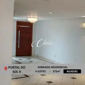 Apartamento com 4 Quartos para alugar, 272m² no Loteamento Portal do Sol I, Goiânia
