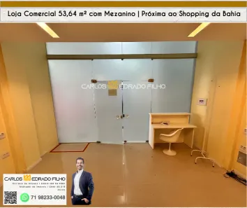 Ponto Comercial à venda, 53m² no Caminho das Árvores, Salvador