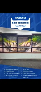 Sala Comercial para venda ou aluguel, 76m² no Centro, Manaus