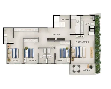Cobertura com 4 Quartos à venda, 256m² no Guaratuba, Guaratuba