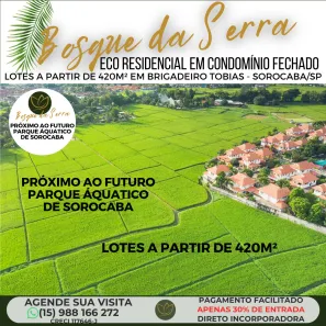 Lote/Terreno à venda, 600m² no Brigadeiro Tobias, Sorocaba