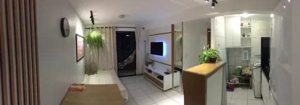 Apartamento com 2 Quartos para alugar, 59m² no Ponta Negra, Natal
