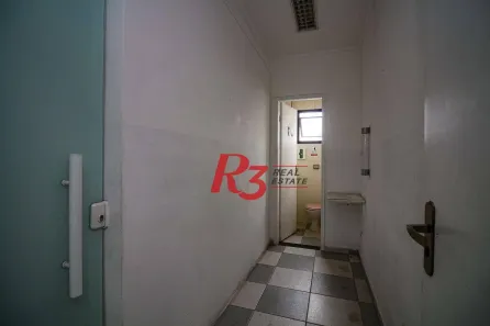 Sala Comercial para alugar, 44m² no Gonzaga, Santos