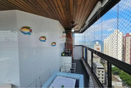 Apartamento com 3 Quartos à venda, 114m² no Vila Alzira, Guarujá
