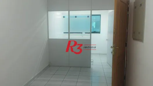 Sala Comercial para alugar, 115m² no Gonzaga, Santos