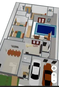 Casa de Condomínio com 3 Quartos à venda, 180m² no Condomínio Terras do Vale, Caçapava