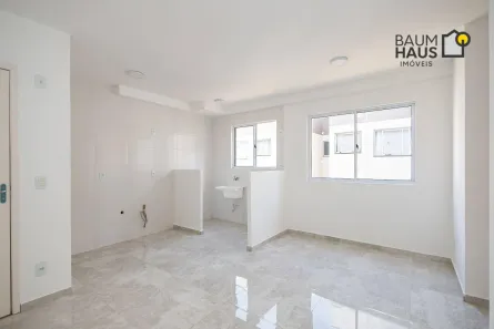 Apartamento com 2 Quartos para alugar, 43m² no Jardim Iruama, Campo Largo