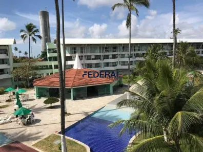 Flat com 1 Quarto à venda, 42m² no Ponta de Serrambi, Ipojuca
