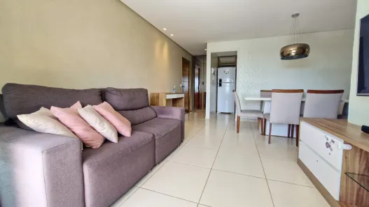 Apartamento com 3 Quartos para alugar, 95m² no Capim Macio, Natal