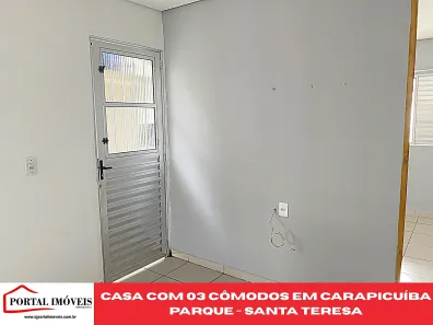 Casa com 1 Quarto para alugar, 60m² no Parque Santa Teresa, Carapicuíba