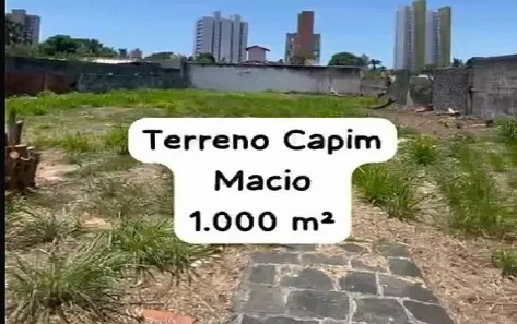 Lote/Terreno à venda, 1000m² no Capim Macio, Natal