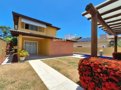 Casa de Condomínio com 3 Quartos para alugar, 186m² no Busca Vida (Abrantes), Camaçari