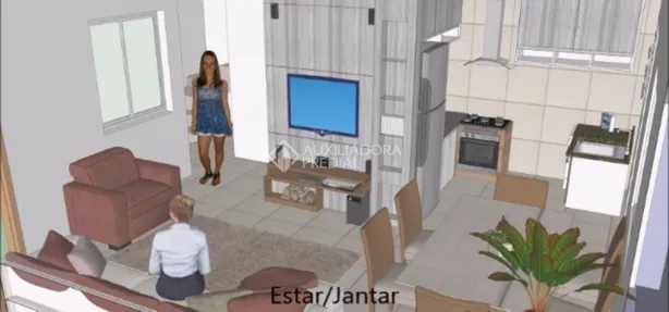 Sobrado com 2 Quartos à venda, 70m² no Jardim dos Lagos, Guaíba