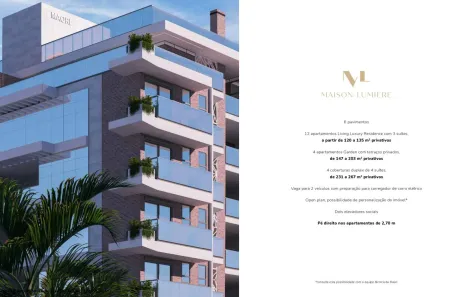 Apartamento com 3 Quartos à venda, 120m² no Centro, Matinhos