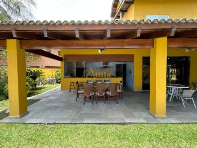Casa de Condomínio com 6 Quartos para venda ou aluguel, 1000m² no Balneário Praia do Pernambuco, Guarujá