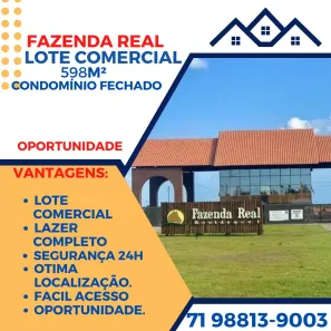 Lote/Terreno à venda, 599m² no Centro, Simões Filho