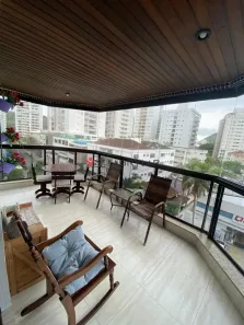 Apartamento com 3 Quartos à venda, 140m² no Vila Alzira, Guarujá