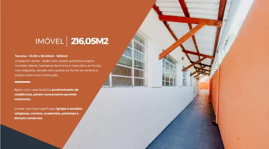 Sala Comercial com 1 Quarto à venda, 216m² no Mogi Moderno, Mogi das Cruzes
