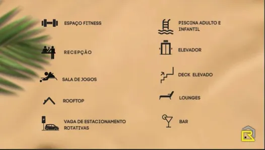 Flat com 1 Quarto à venda, 34m² no Porto de Galinhas, Ipojuca