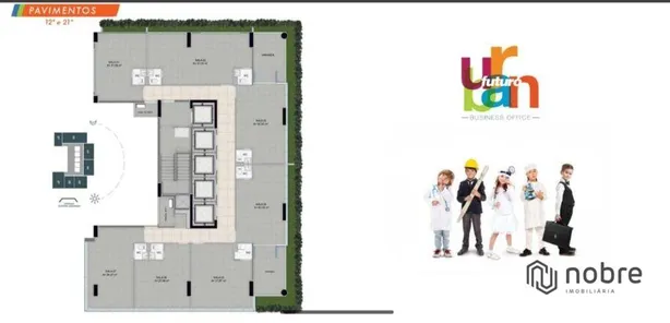 Sala Comercial à venda, 26m² no Plano Diretor Sul, Palmas