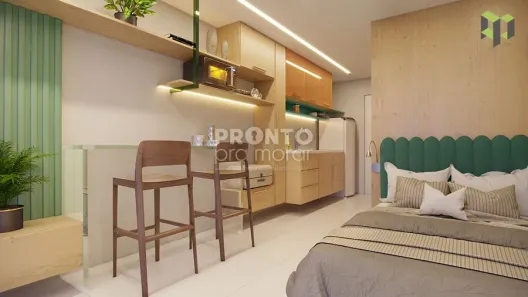 Apartamento com 1 Quarto à venda, 31m² no Centro, Ipojuca