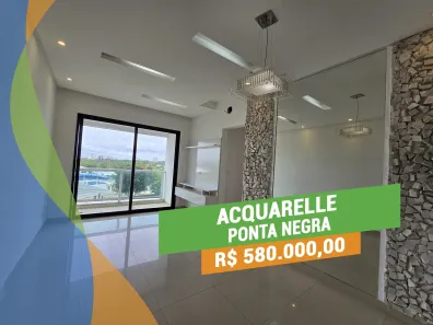 Apartamento com 3 Quartos para venda ou aluguel, 92m² no Ponta Negra, Manaus