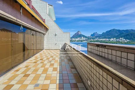 Cobertura com 3 Quartos para venda ou aluguel, 312m² no Lagoa, Rio de Janeiro