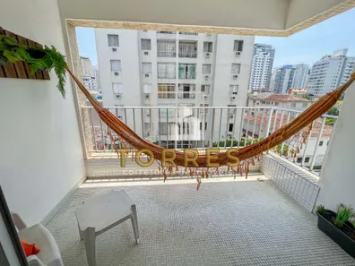 Apartamento com 2 Quartos à venda, 85m² no Vila Alzira, Guarujá