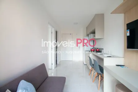 Kitnet com 1 Quarto para alugar, 28m² no Jardim das Acácias, São Paulo