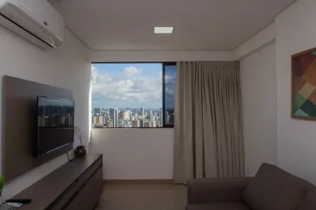 Apartamento com 1 Quarto para alugar, 40m² no Boa Viagem, Recife