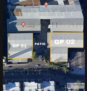 Galpão/Depósito/Armazém para alugar, 2800m² no Buraquinho, Lauro de Freitas