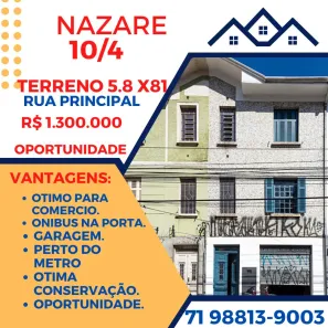 Casa com 10 Quartos à venda, 200m² no Nazaré, Salvador