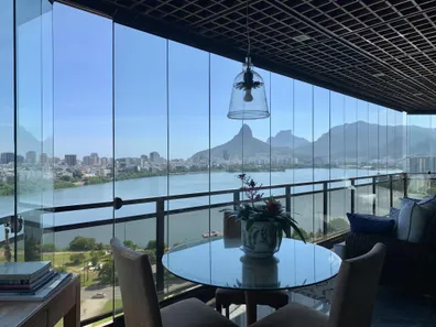 Cobertura com 4 Quartos para venda ou aluguel, 445m² no Lagoa, Rio de Janeiro