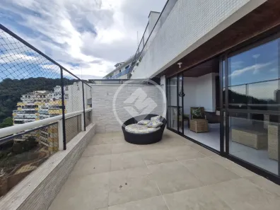 Cobertura com 4 Quartos para alugar, 136m² no Balneário Mar Casado, Guarujá