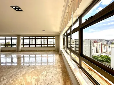 Apartamento com 4 Quartos para venda ou aluguel, 520m² no Serra, Belo Horizonte