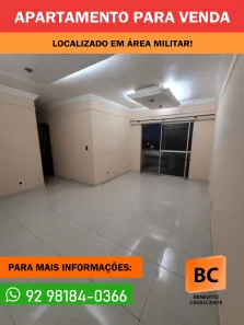 Apartamento com 3 Quartos à venda, 86m² no São Jorge, Manaus
