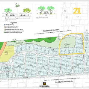 Lote/Terreno à venda, 720m² no Loteamento Caribe Residence & Resort 2ª Etapa, Palmas