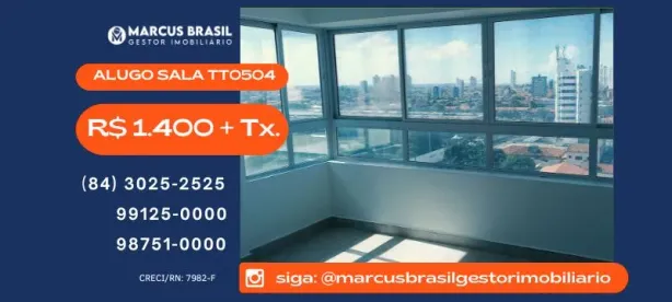 Sala Comercial para alugar, 34m² no Lagoa Nova, Natal