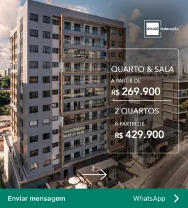 Apartamento com 1 Quarto à venda, 36m² no Federação, Salvador