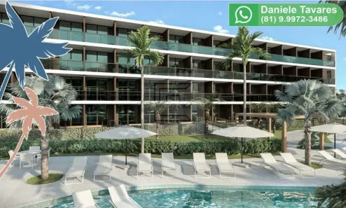 Flat com 1 Quarto à venda, 32m² no N. São do Ó, Ipojuca