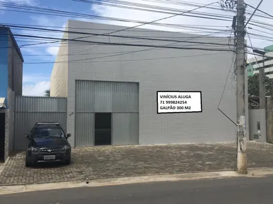 Galpão/Depósito/Armazém para alugar, 300m² no Recreio Ipitanga, Lauro de Freitas